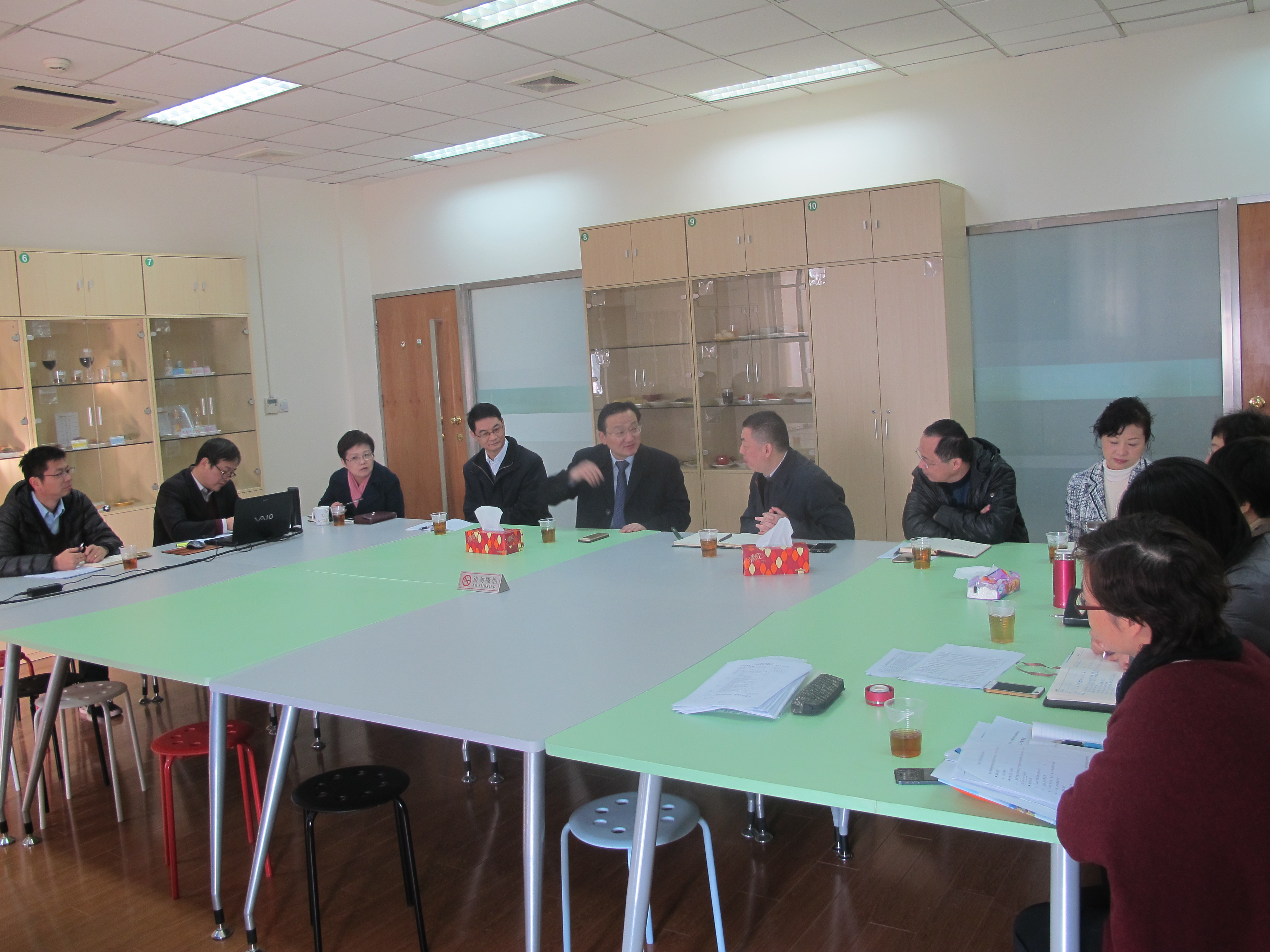 徐建光董事长等调研太阳成集团tyc234cc